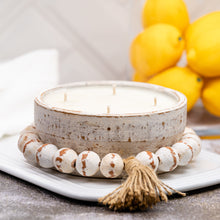 Load image into Gallery viewer, Beaded Bowl Candle