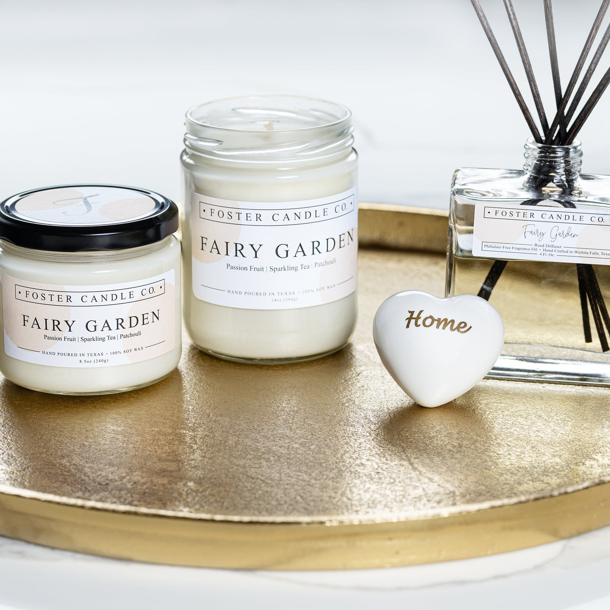 Choral fairy garden candle 【公式通販】